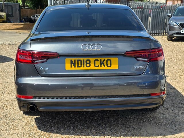 Audi A4 Tfsi Black Edition Saloon Black #6