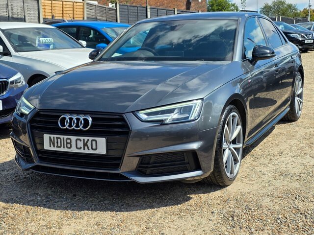 Audi A4 Tfsi Black Edition Saloon Black #3