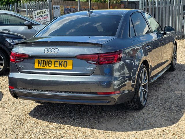 Audi A4 Tfsi Black Edition Saloon Black #2