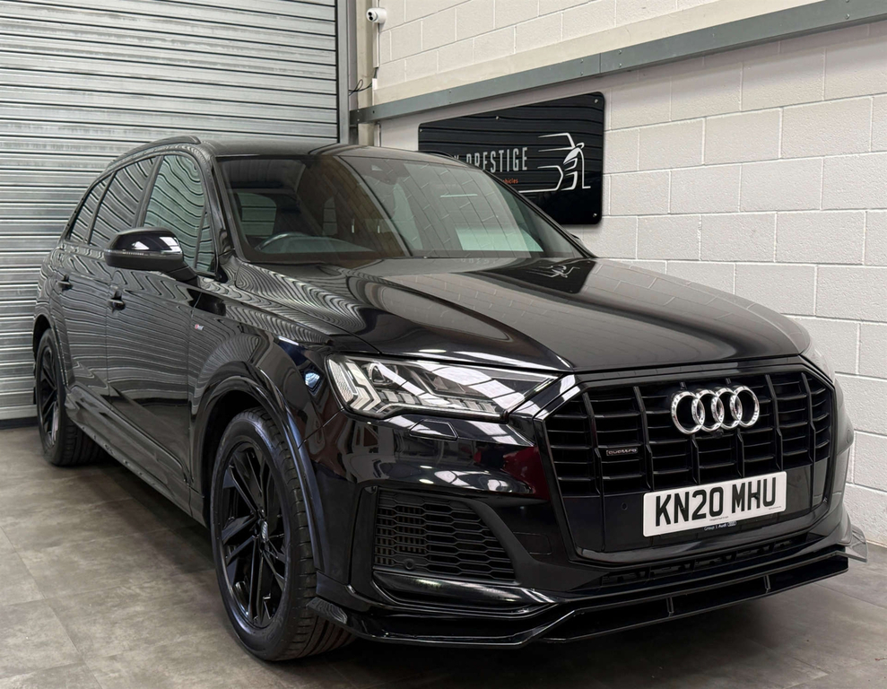 Audi Q7 S Line 55 Tfsi E Quattro 4Wd Black