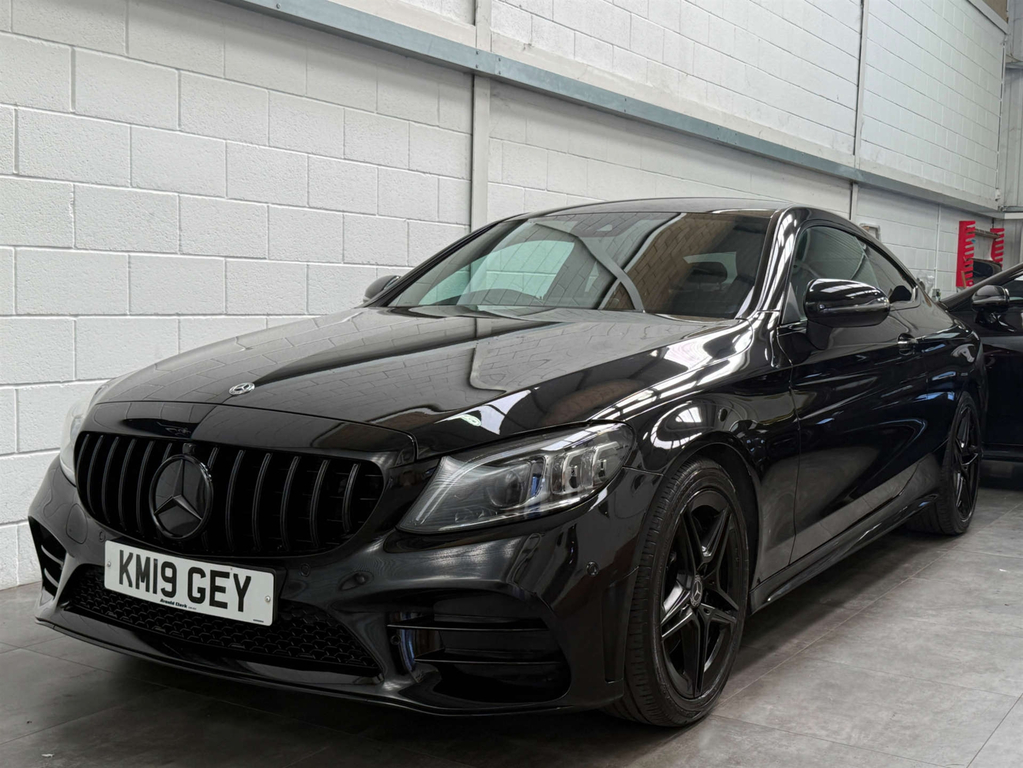 Mercedes-Benz 300 C Amg Line Premium D Black #3