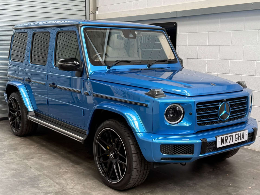 Mercedes-Benz G Class Suv Blue