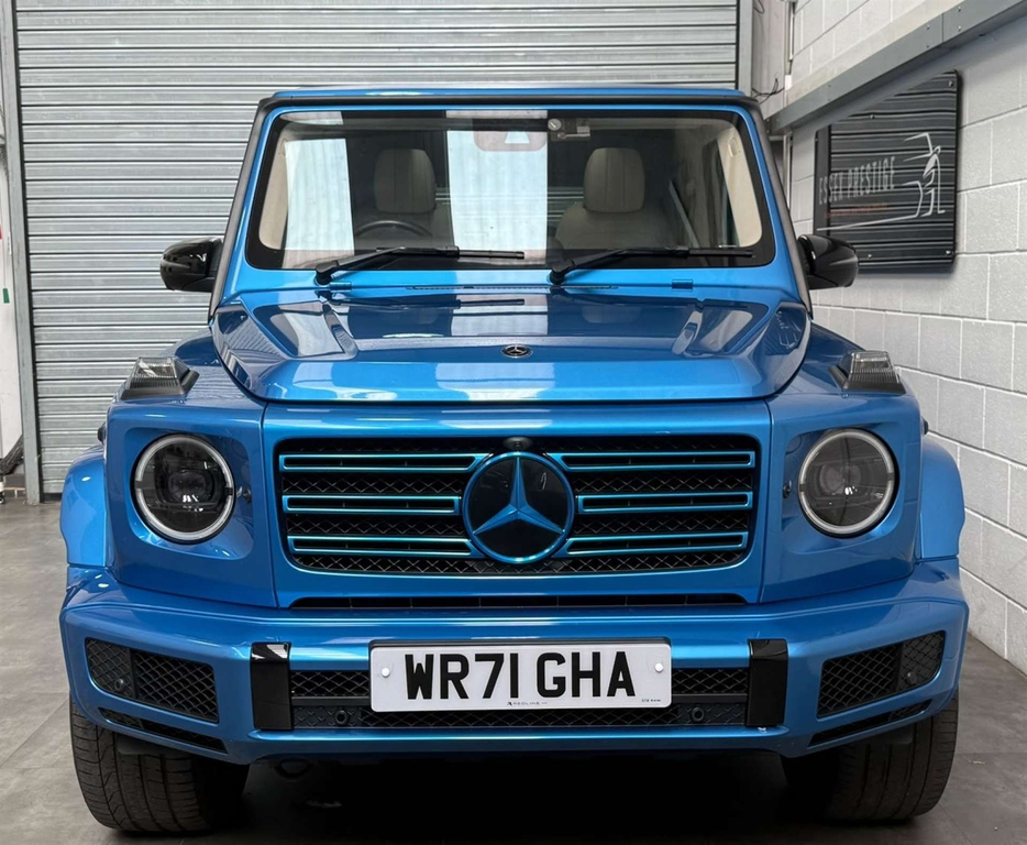 Mercedes-Benz G Class Suv Blue #2