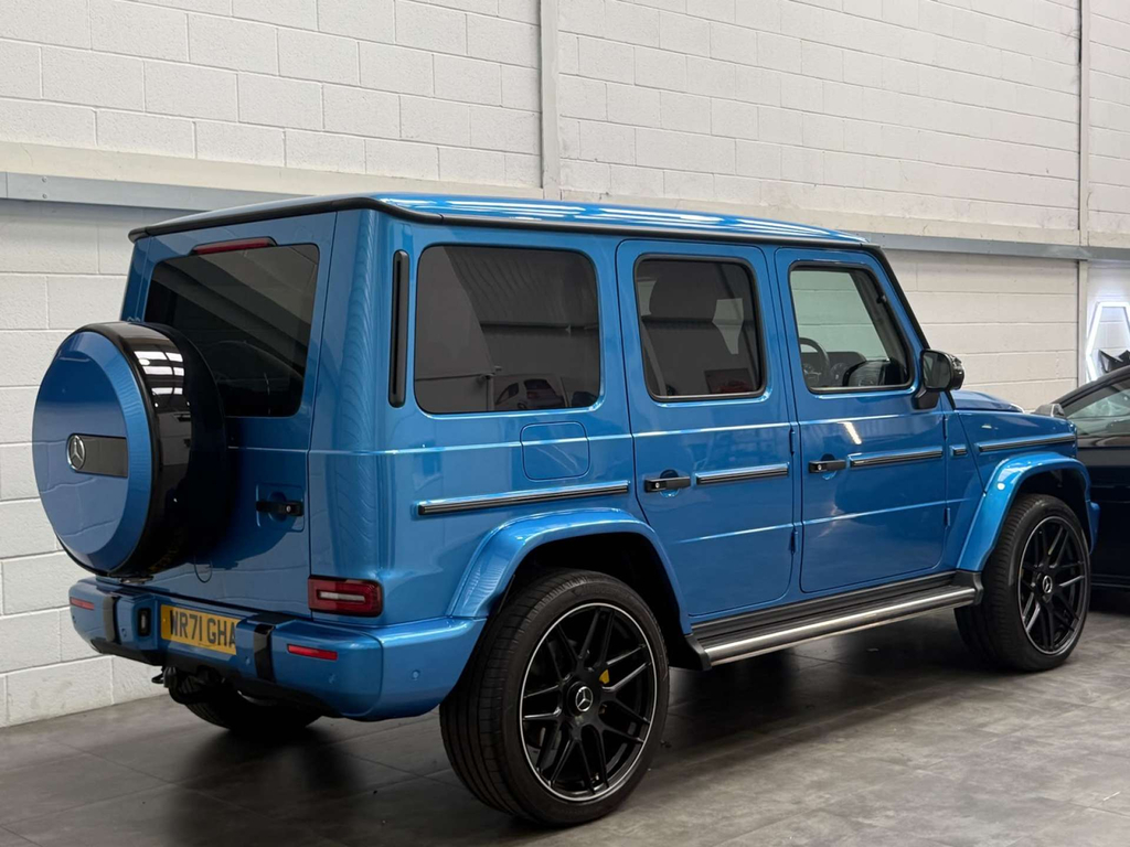 Mercedes-Benz G Class Suv Blue #6