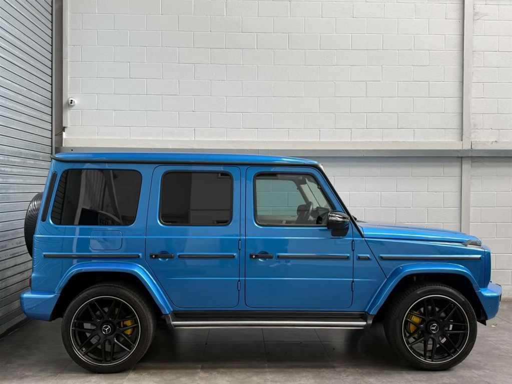 Mercedes-Benz G Class Suv Blue #4
