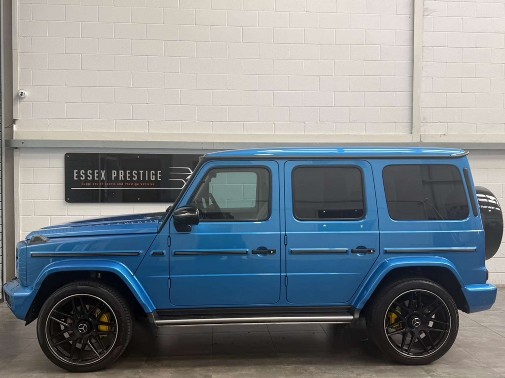 Mercedes-Benz G Class Suv Blue #5