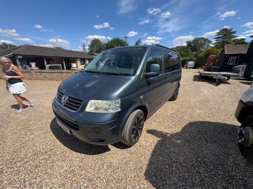Volkswagen Caravelle 2.5 Tdi Pure Drive Se Euro 4 Grey #2