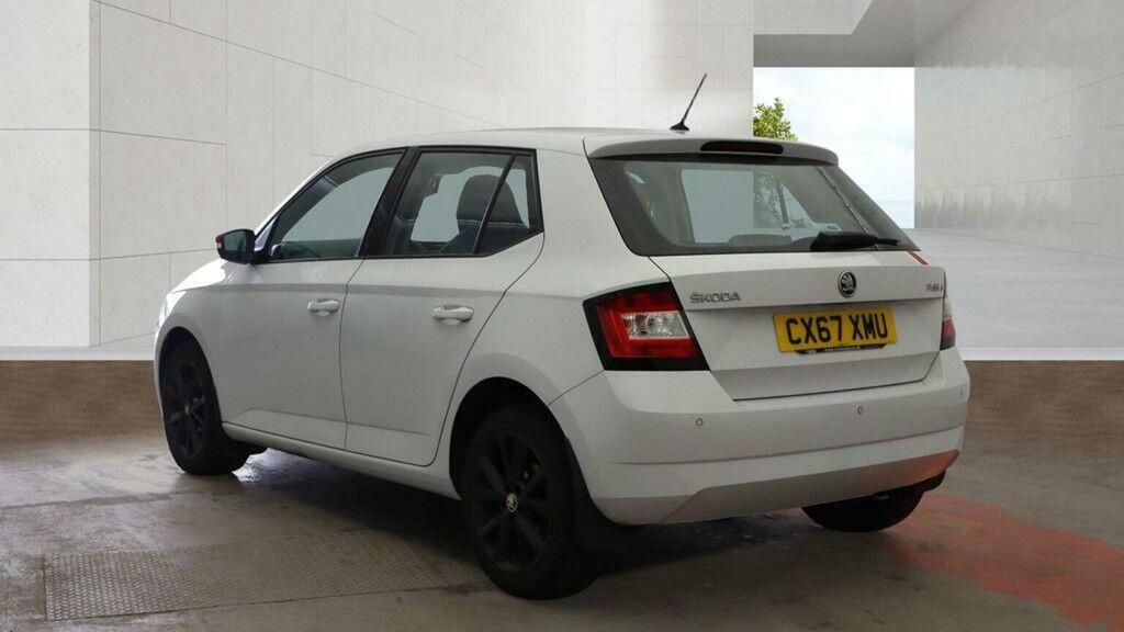 Skoda Fabia 1.0 Tsi Redline Euro 6 Ss White #3