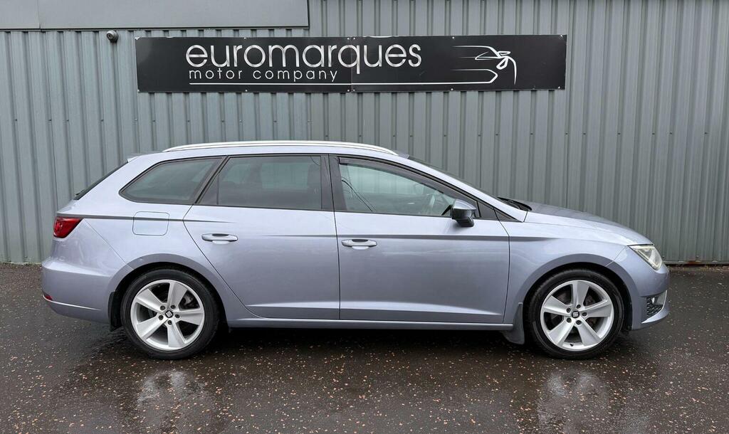 Seat Leon 2.0 Tdi Fr Sport Tourer Euro 6 Ss Silver #2