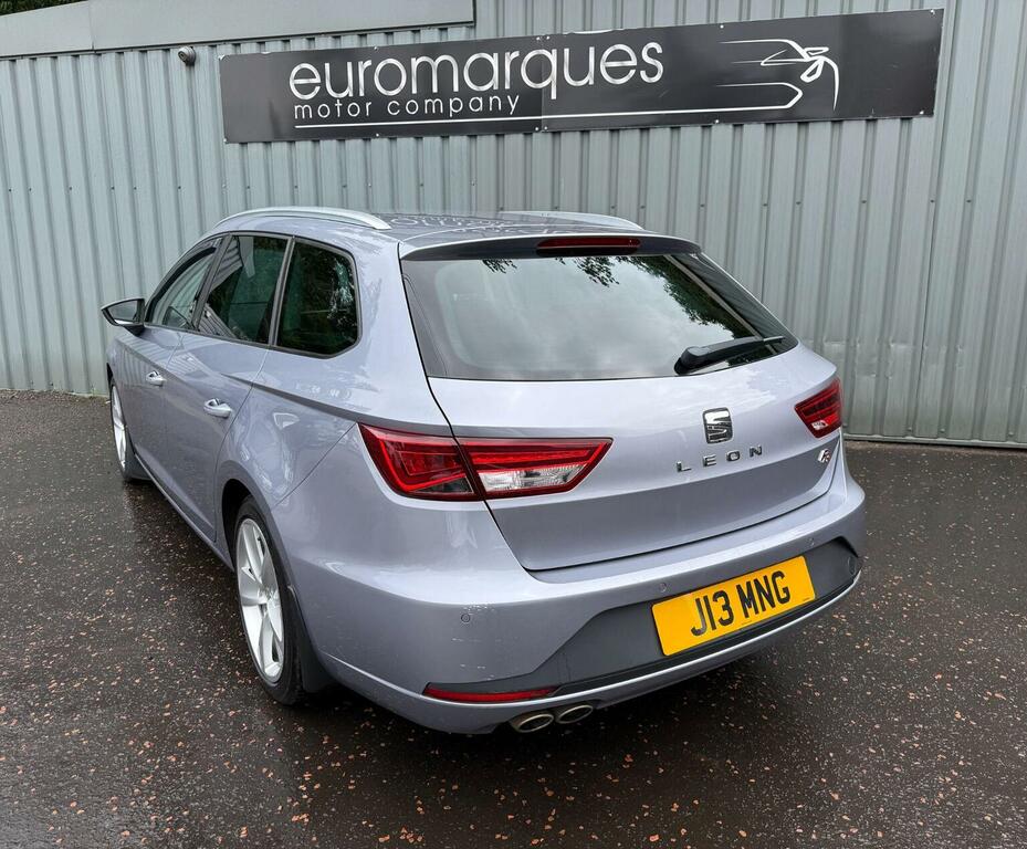 Seat Leon 2.0 Tdi Fr Sport Tourer Euro 6 Ss Silver #6