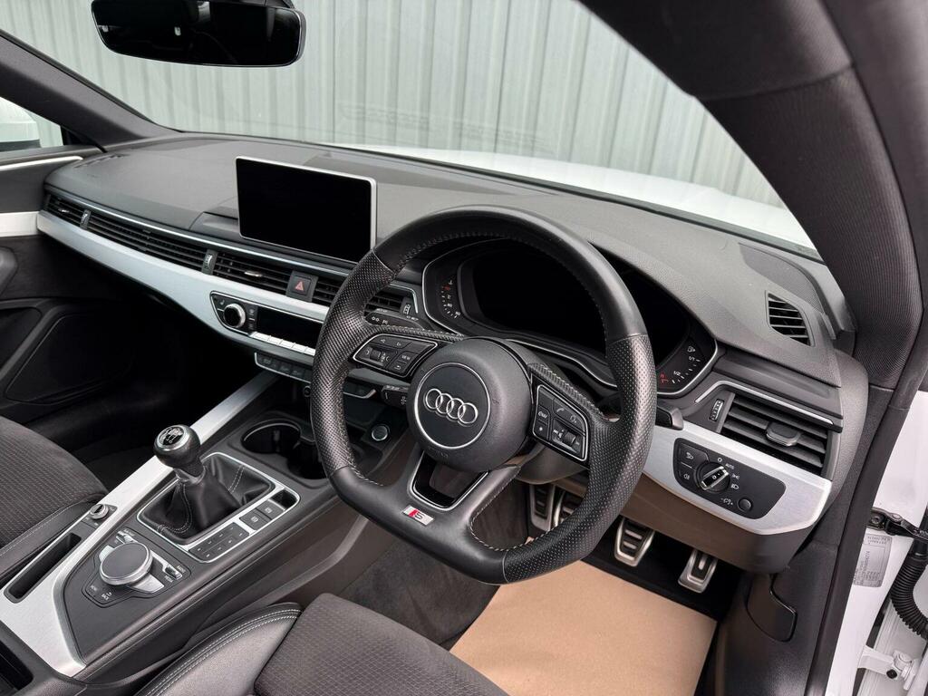 Audi A5 2.0 Tdi Ultra S Line Euro 6 Ss White #2
