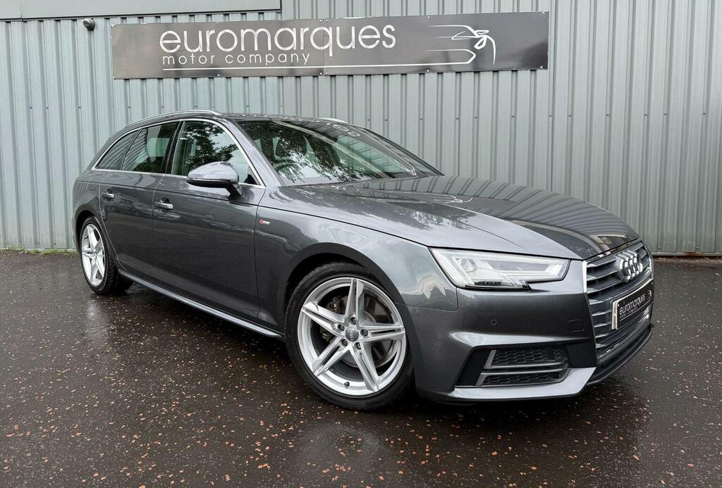 Audi A4 Avant Estate 2.0 Tdi S Line Euro 6 Ss 201666 Grey