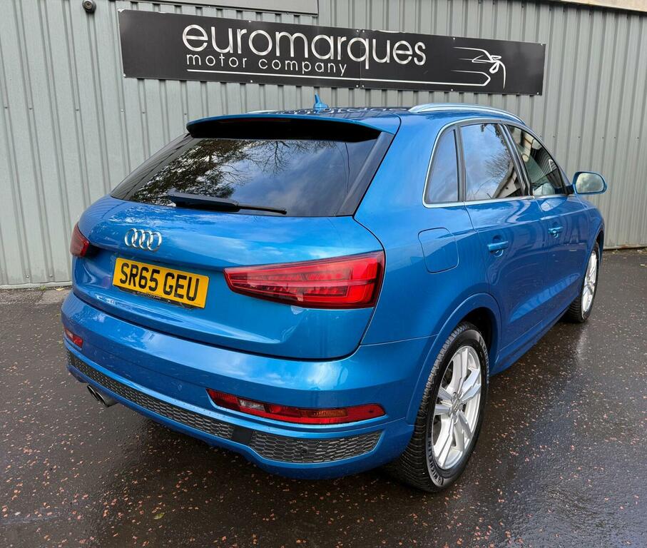 Audi Q3 2.0 Tfsi S Line S Tronic Quattro Euro 6 Ss Blue #4