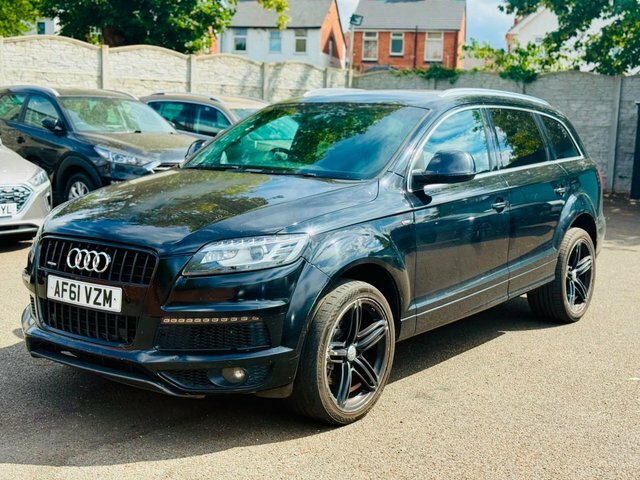 Audi Q7 3.0 Tdi V6 S Line Suv Tiptronic Quattro Black #3