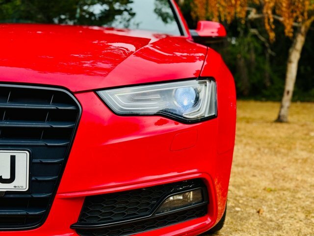 Audi A5 2.0 Tdi Black Edition Sportback Multitr NG63DYJ Red #4