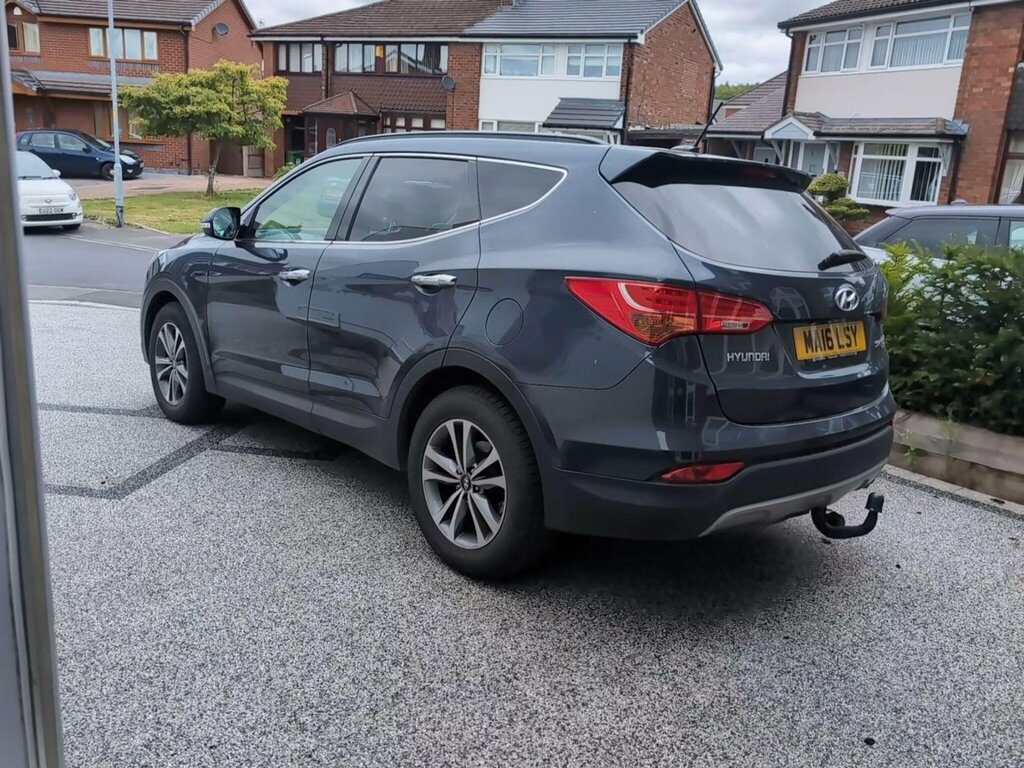 Hyundai Santa Fe 2.2 Crdi Premium 4Wd Euro 5 5 Seat Blue #2