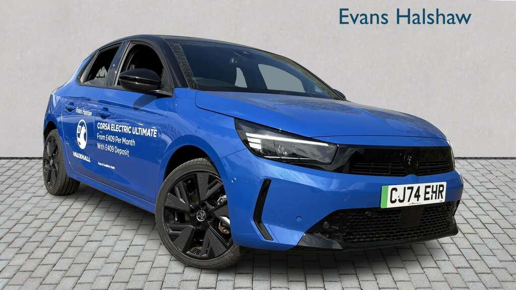 Vauxhall Corsa-e 100Kw Gs 50Kwh 2025 Blue