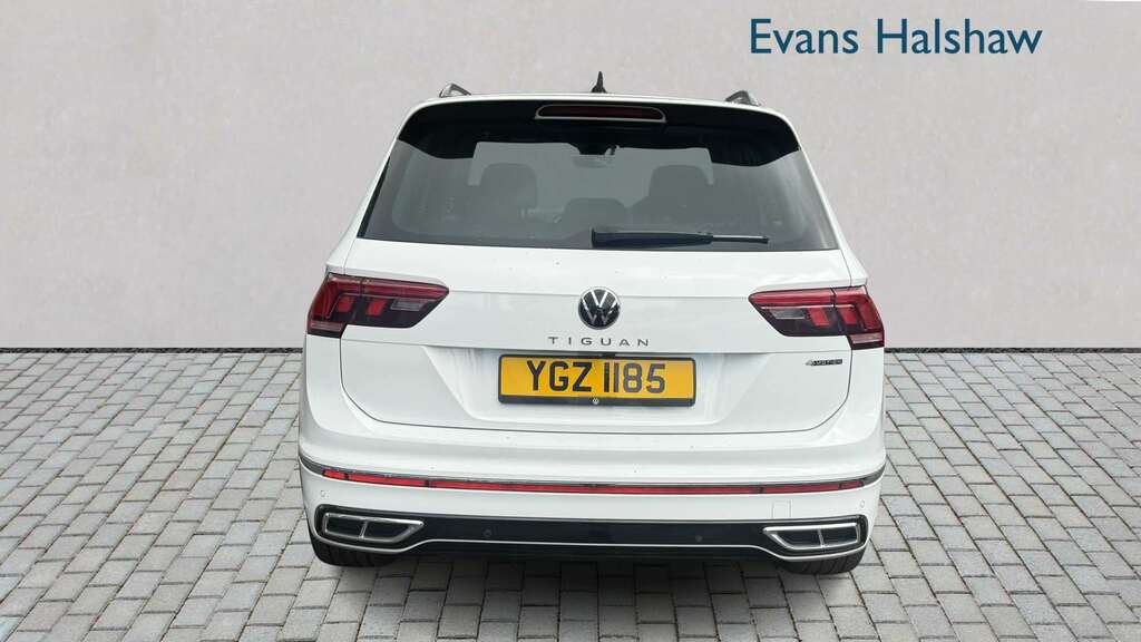 Volkswagen Tiguan 2.0 Tdi 4Motion R-line Dsg 2022 YGZ1185 White #6