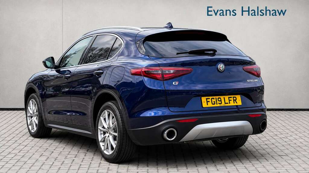 Alfa Romeo Stelvio 2.0 Turbo 280 Speciale 2019 Blue #2