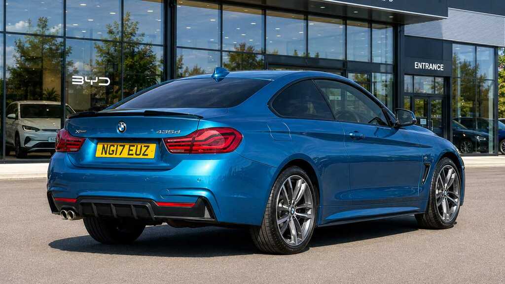 BMW 4 Series 435D Xdrive M Sport Professional Media NG17EUZ Blue #2