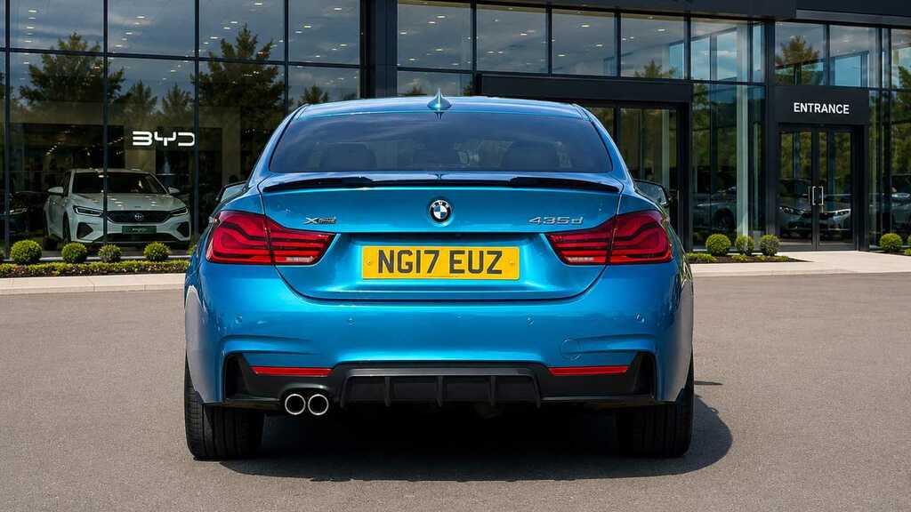 BMW 4 Series 435D Xdrive M Sport Professional Media NG17EUZ Blue #5