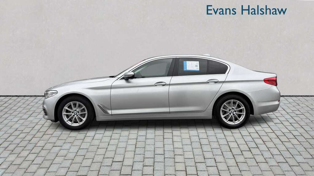 BMW 5 Series 525D Se 2017 YH67OXJ Silver #3