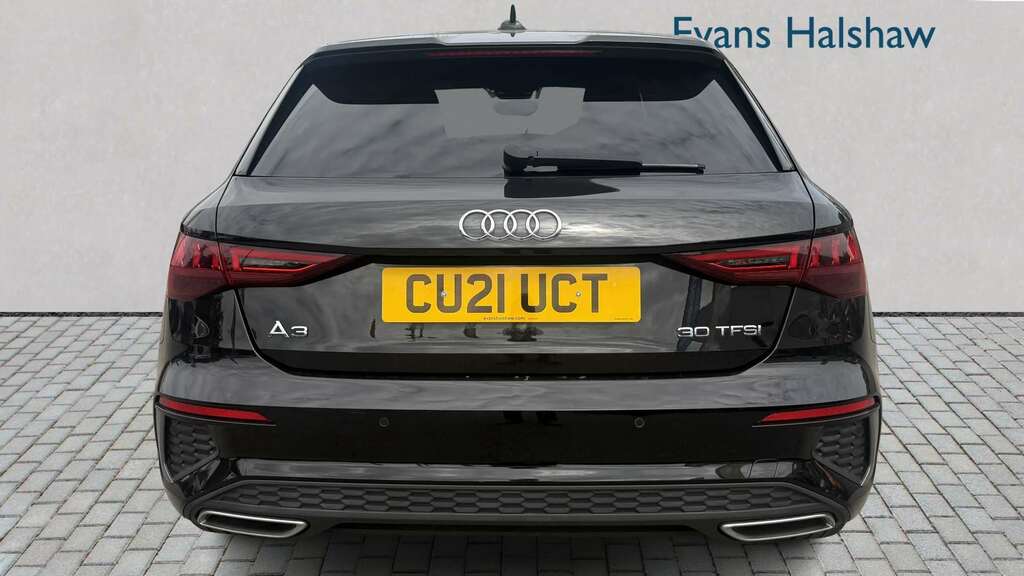 Audi A3 30 Tfsi S Line S Tronic 2021 CU21UCT Black #5