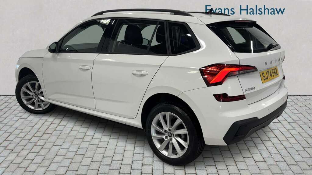 Skoda Kamiq 1.0 Tsi Se Edition 2025 SJ74FKZ White #2