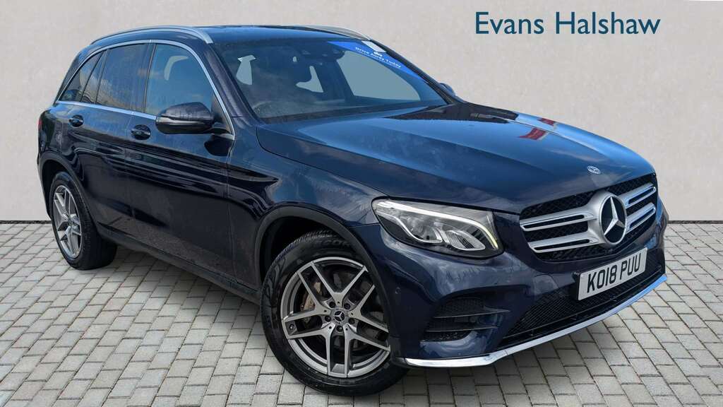 Mercedes-Benz GLC Class 250D 4Matic Amg Line 9G-tronic 2018 KO18PUU Blue