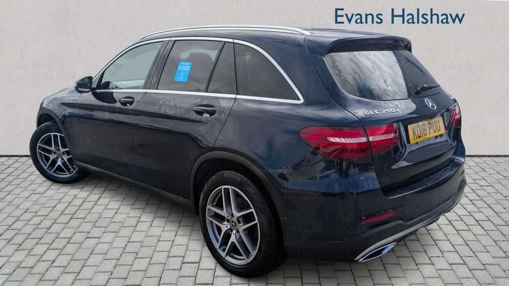 Mercedes-Benz GLC Class 250D 4Matic Amg Line 9G-tronic 2018 KO18PUU Blue #2