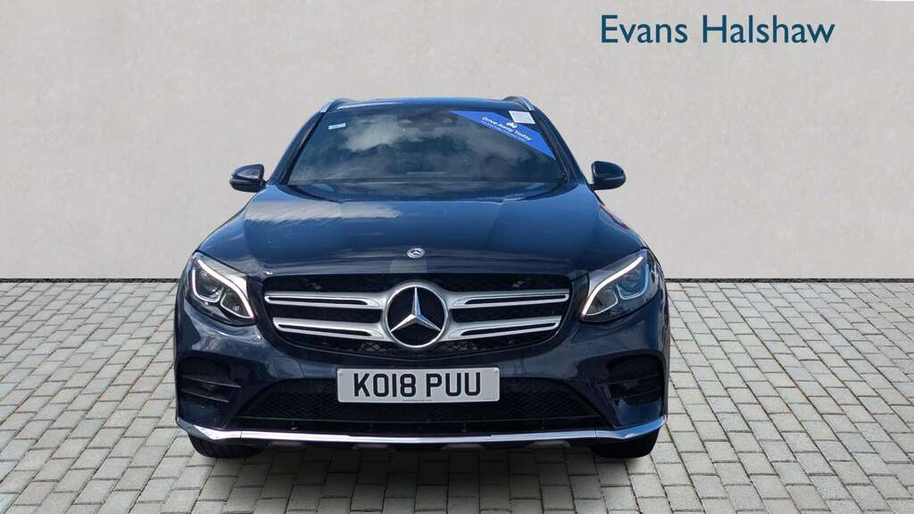 Mercedes-Benz GLC Class 250D 4Matic Amg Line 9G-tronic 2018 KO18PUU Blue #4