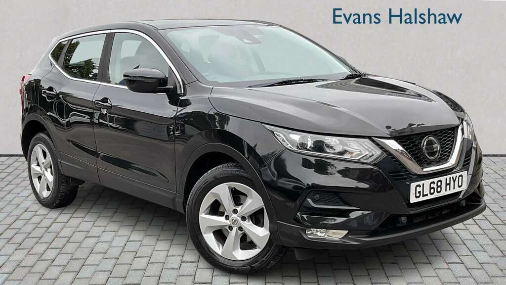 Nissan Qashqai 1.5 Dci 115 Acenta Premium 2019 GL68HYO Black