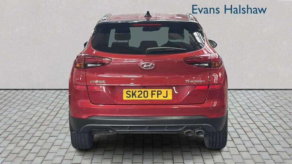 Hyundai Tucson 1.6 Tgdi 177 N Line 2Wd 2020 SK20FPJ Red #4