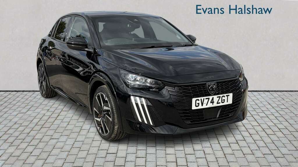 Peugeot 208 1.2 Hybrid 136 Gt E-dsc6 2025 Black