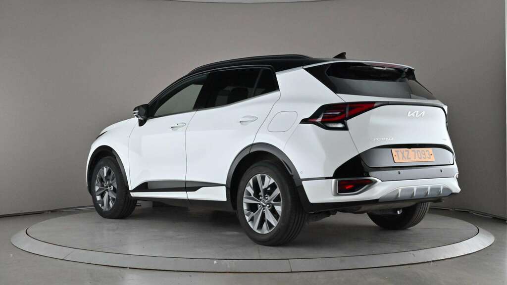 Kia Sportage 1.6T Gdi 207 Hev Gt-line S 2024 TXZ7093 White #5