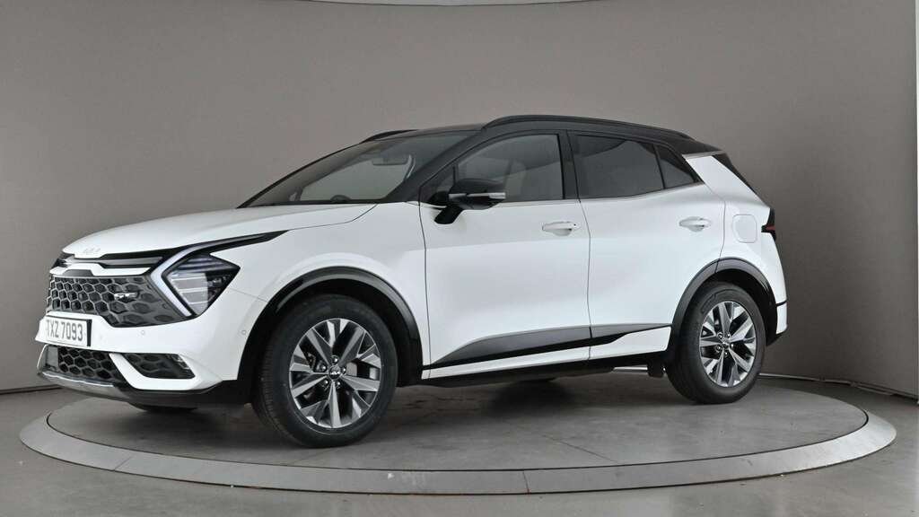 Kia Sportage 1.6T Gdi 207 Hev Gt-line S 2024 TXZ7093 White #2