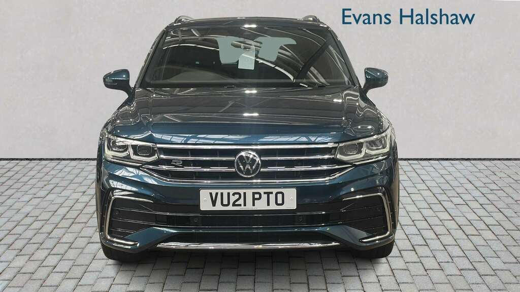 Volkswagen Tiguan 2.0 Tdi 200 4Motion R-line Dsg 2021 VU21PTO Blue #3