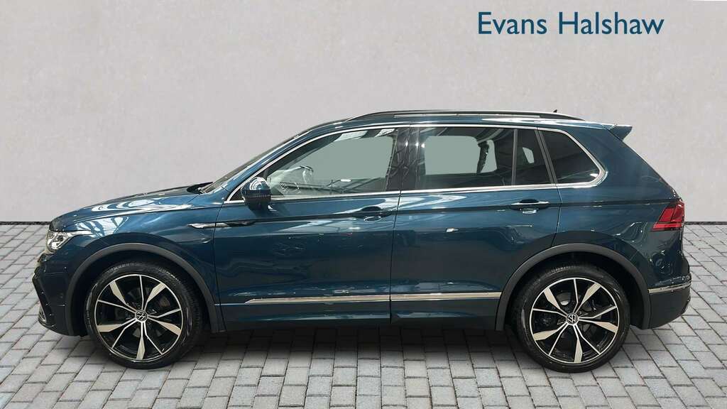 Volkswagen Tiguan 2.0 Tdi 200 4Motion R-line Dsg 2021 VU21PTO Blue #2