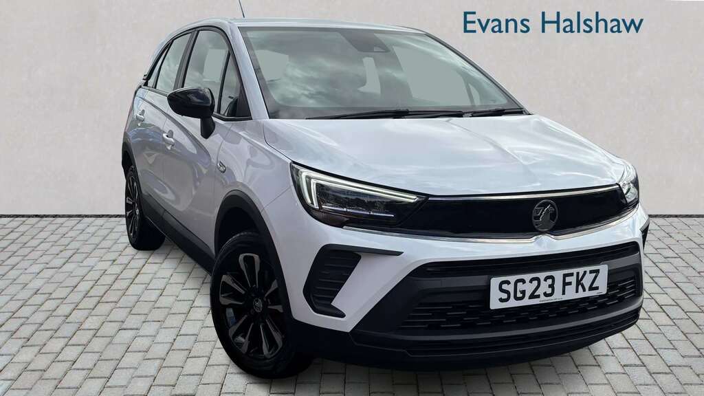 Vauxhall Crossland 1.2 Turbo Design 2023 SG23FKZ White