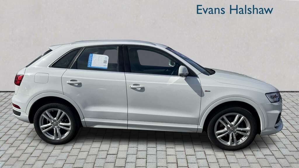 Audi Q3 2.0 Tdi S Line Edition 2017 White #4