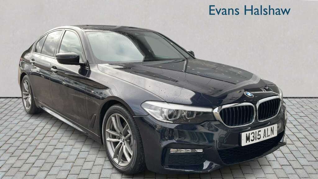 BMW 5 Series 520D Xdrive M Sport 2017 Black