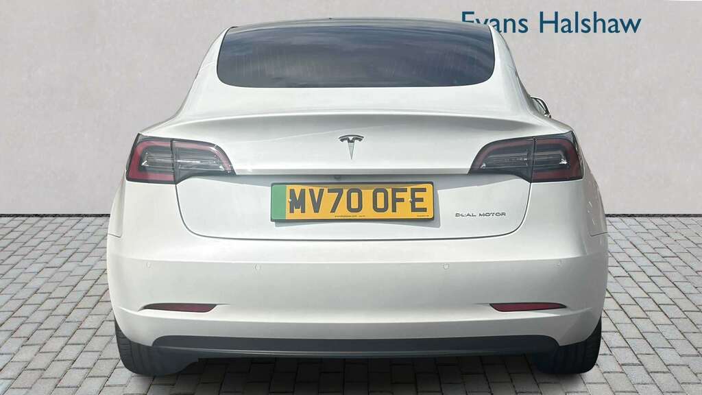 Tesla Model 3 Long Range Awd 2020 MV70OFE White #3