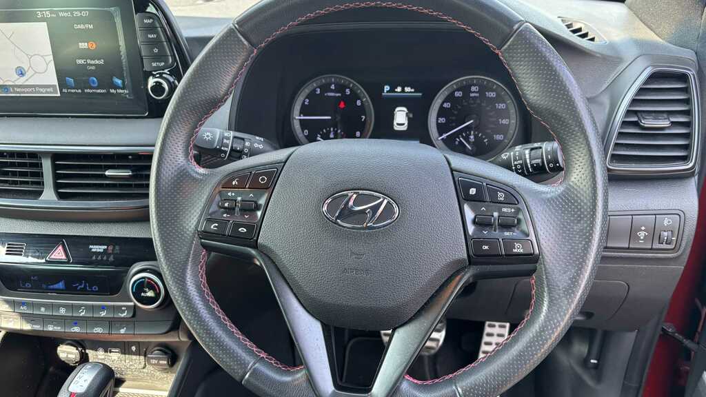 Hyundai Tucson 1.6 Tgdi 177 N Line 2Wd Dct 2020 KK69JHH Red #2