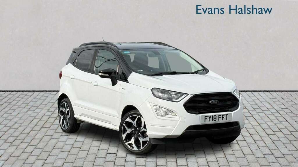 Ford Ecosport 1.0 Ecoboost 140 St-line 2018 White