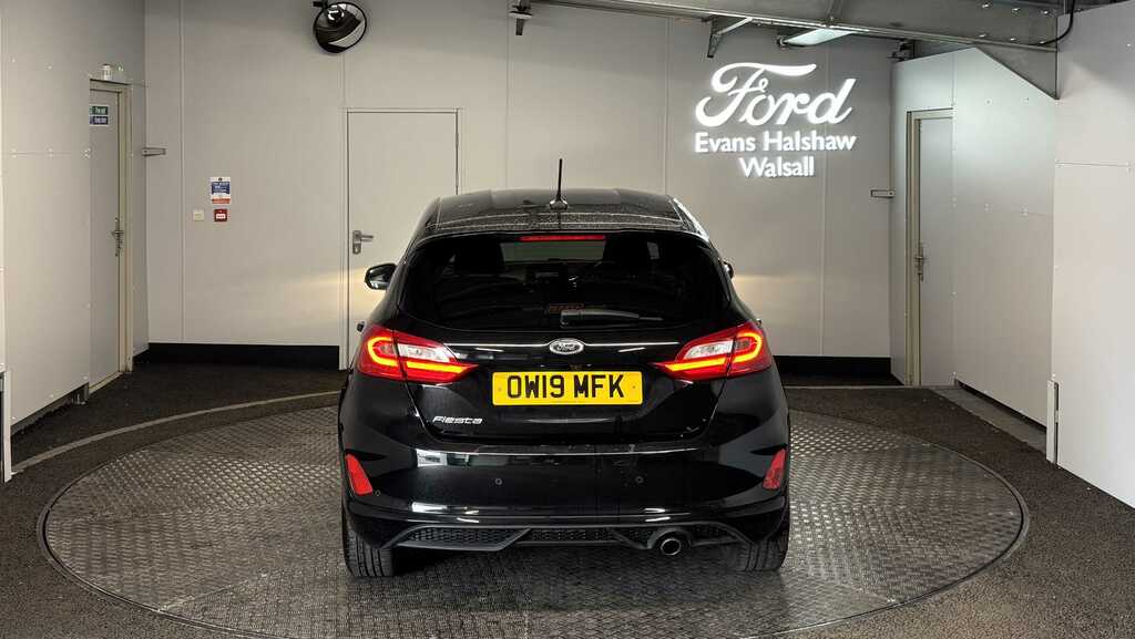 Ford Fiesta 1.0 Ecoboost 140 St-line X 2019 OW19MFK Black #6
