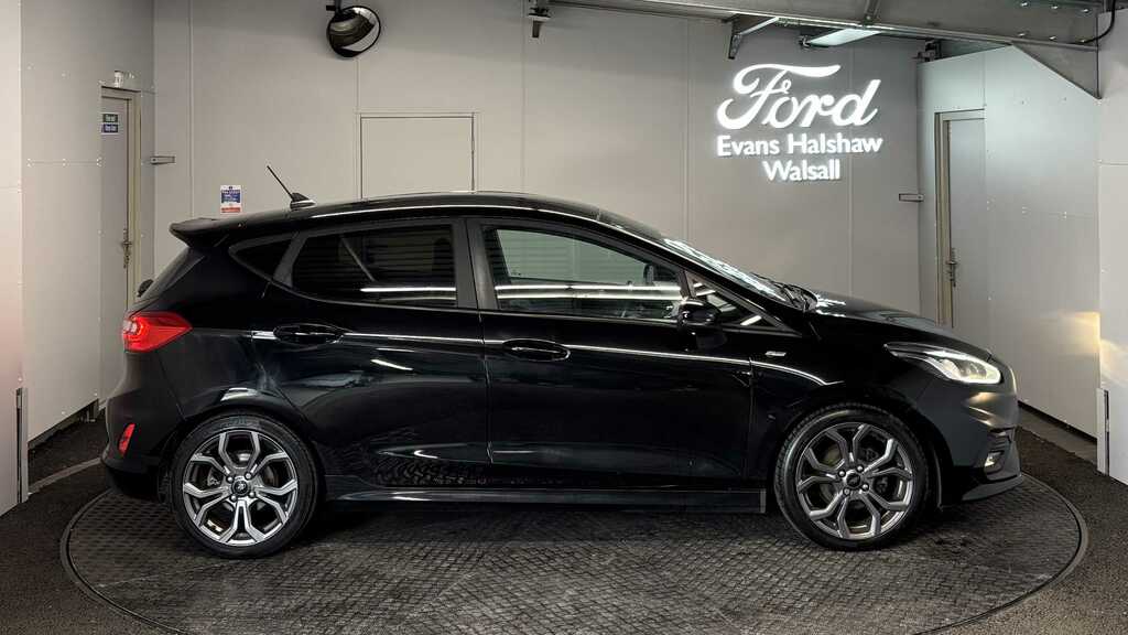 Ford Fiesta 1.0 Ecoboost 140 St-line X 2019 OW19MFK Black #4