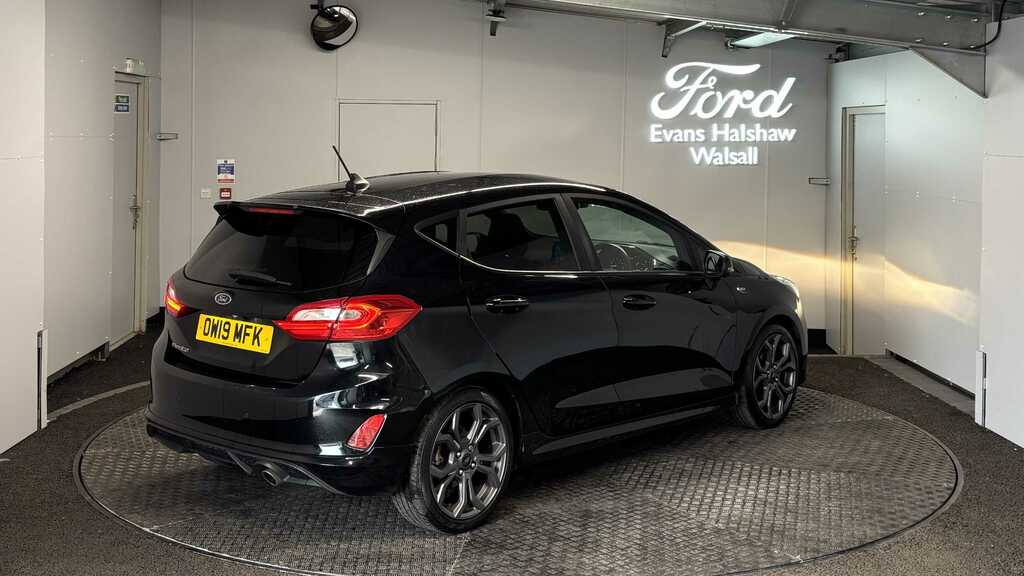 Ford Fiesta 1.0 Ecoboost 140 St-line X 2019 OW19MFK Black #5