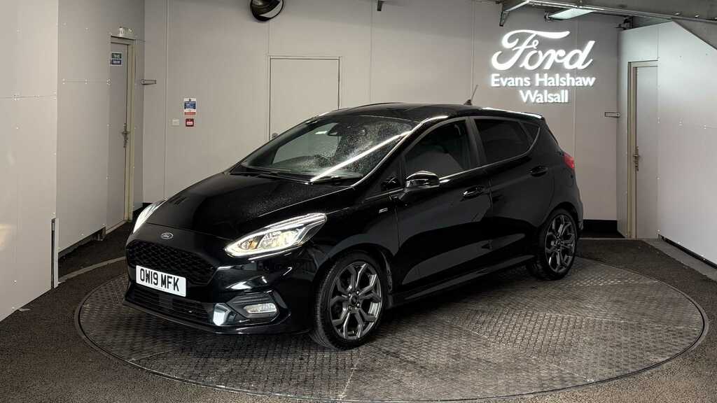 Ford Fiesta 1.0 Ecoboost 140 St-line X 2019 OW19MFK Black #3