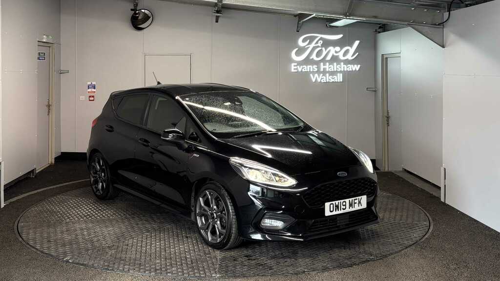 Ford Fiesta 1.0 Ecoboost 140 St-line X 2019 OW19MFK Black