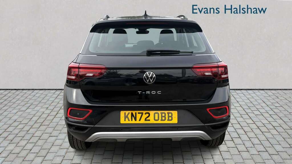 Volkswagen T-Roc 1.5 Tsi Life Dsg 2022 KN72OBB Black #5